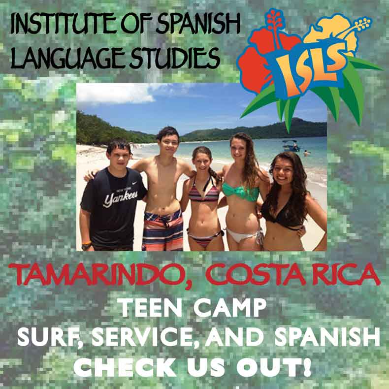 Tamarindo, Costa Rica, Teen Camp: Surf, Service, and Spanish